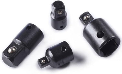 ya 14 9.20 baidi Impact Adapter&Reducer 1/4 3/8 1/2 Drive Socket Wrench Ratchet Socket Tool Set-1