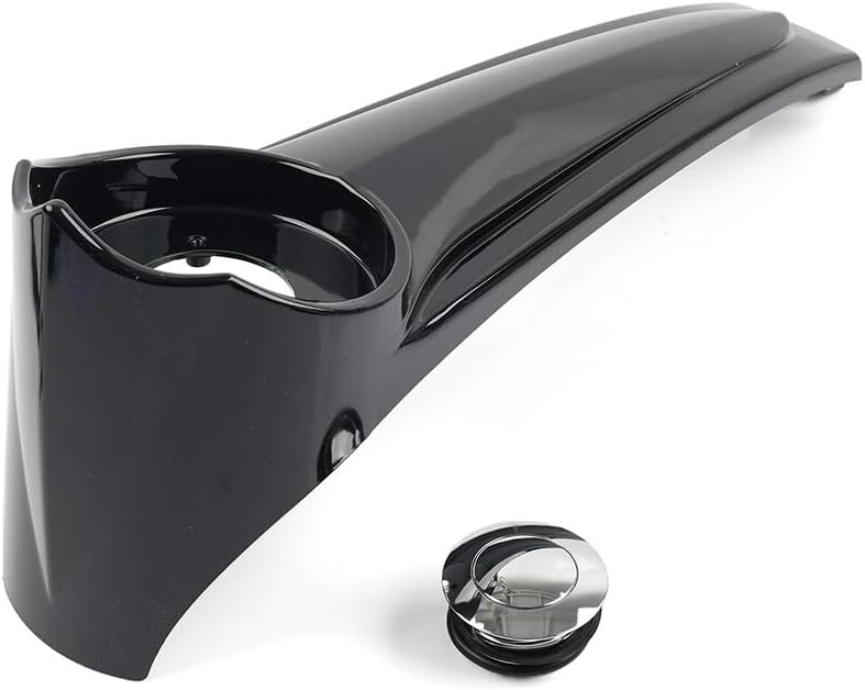 ya 7 8.24 baidi Stretched Dash Panel + Gas Tank Cap Cover For Harley Electra Street Glide 86-07