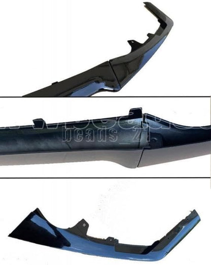 ya 2 8.15 Front Bumper Lip Chin Spoiler for Ford for Mustang GT500 Style 2015-17 Glossy Black