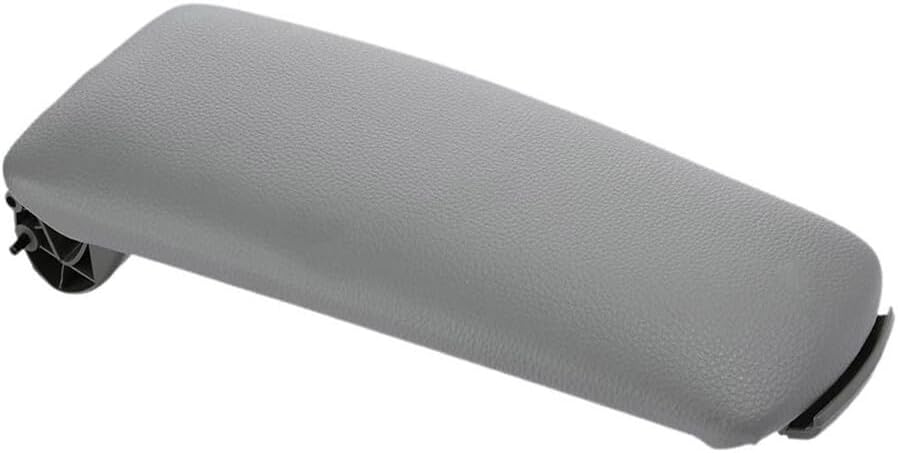 ya 4 8.24 baidi for 2002-2007 for Audi A4 B6 B7 Armrest Center Box Console Lid Cover Grey Leather