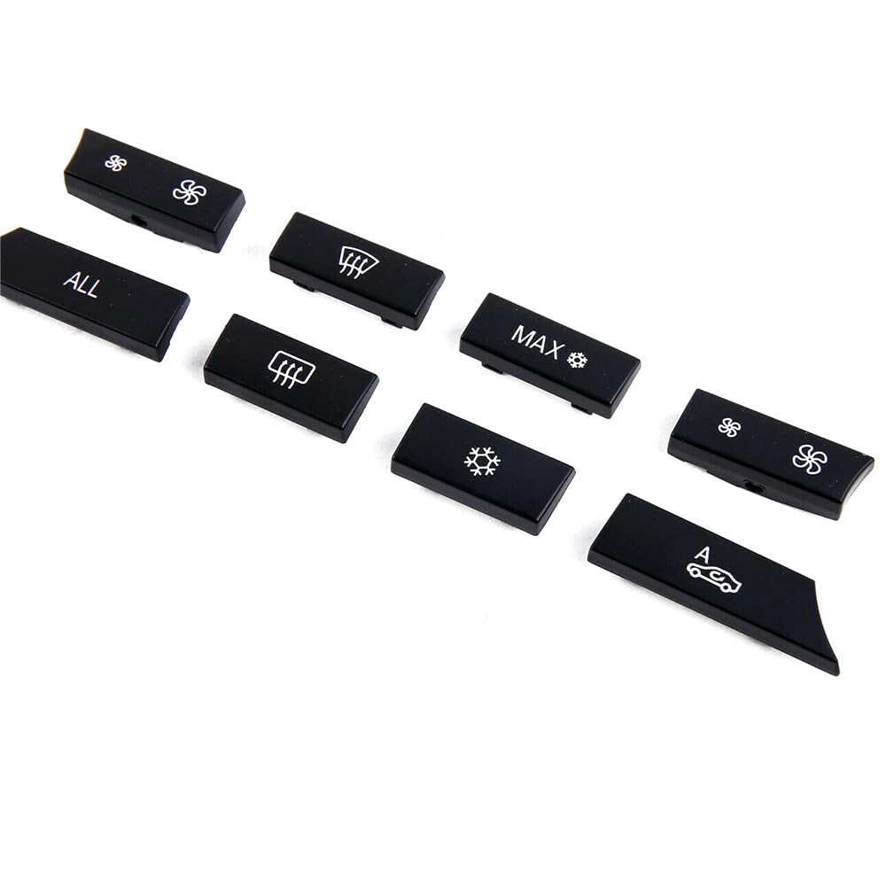 ya 8 8.24 baidi Set 12 A/C Heater Switch Repair Kit Button Key Caps for BMW 5 6 7 F10 F01 F12