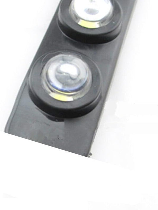 ya 4 8.8 2x Universal White 6 LED Car 12V Daytime Running Light DRL Fog Day Driving LAMP