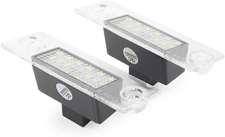 ya 4 8.8 2 Pack 18 White LED Rear License Plate Number Plate Lights for Audi A4 B5 95-01