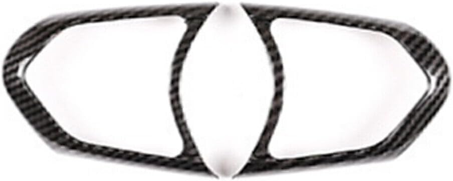 ya 5 8.24 baidi 2x Carbon Fiber Steering Wheel F for Ram e Decoration Cover Trim Fit for BMW M3 M4 M5 X5