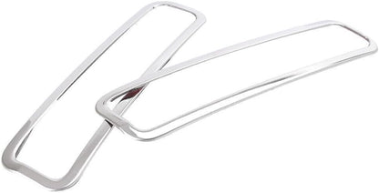 ya 2 8.15 Ruckfahrscheinwerfer Lampenabdeckung Deko Blenden for Cadillac SRX 2010-15 Chrom