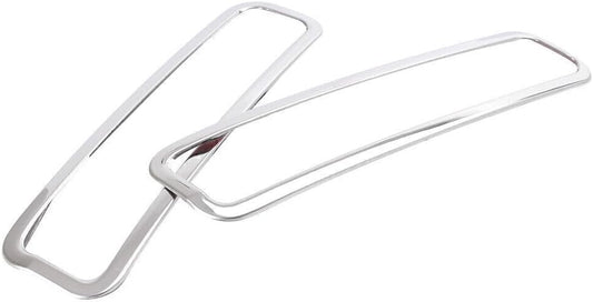 ya 2 8.15 Ruckfahrscheinwerfer Lampenabdeckung Deko Blenden for Cadillac SRX 2010-15 Chrom