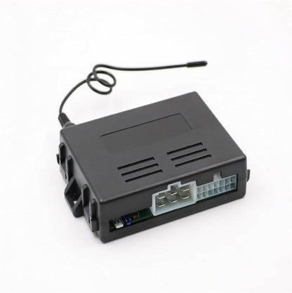 ya 5 8.10 Car Alarm System with Remote Engine Start Push Start Stop Button Keyless Entry