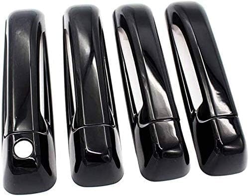 ya 10 9.16 baidi for 2009-2018 for Ram 1500 10-18 for Ram 2500 3500 4DR Door Handle Covers Glossy Black