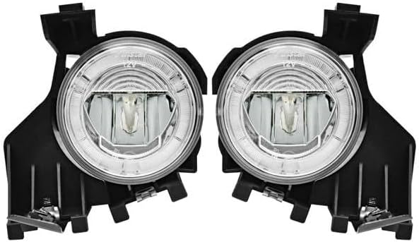 ya 7 8.24 baidi Halo Ring LED DRL Daytime Running Lights Fog Lights for 2008-10 for Subaru for Impreza WRX 