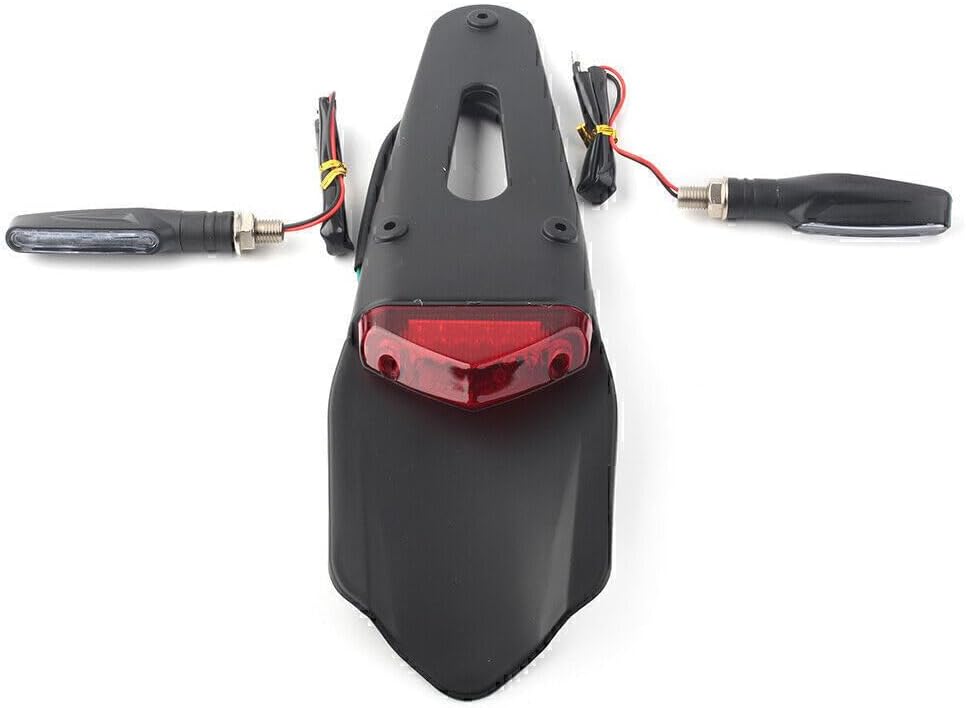 ya 10 9.16 zhengce Motorcycle Universal LED Rear Fender Brake Tail Light Turn Signal Dirt Off-