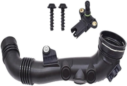 ya 12 10.8 zhengce Intake Hose intercooler Pipe to Throttle housing Sensor for BMW E82 335i E90