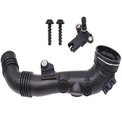 ya 5 8.10 Intake Hose intercooler Pipe to Throttle housing Sensor for BMW E82 335i E90