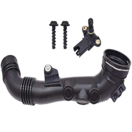 ya 5 8.10 Intake Hose intercooler Pipe to Throttle housing Sensor for BMW E82 335i E90