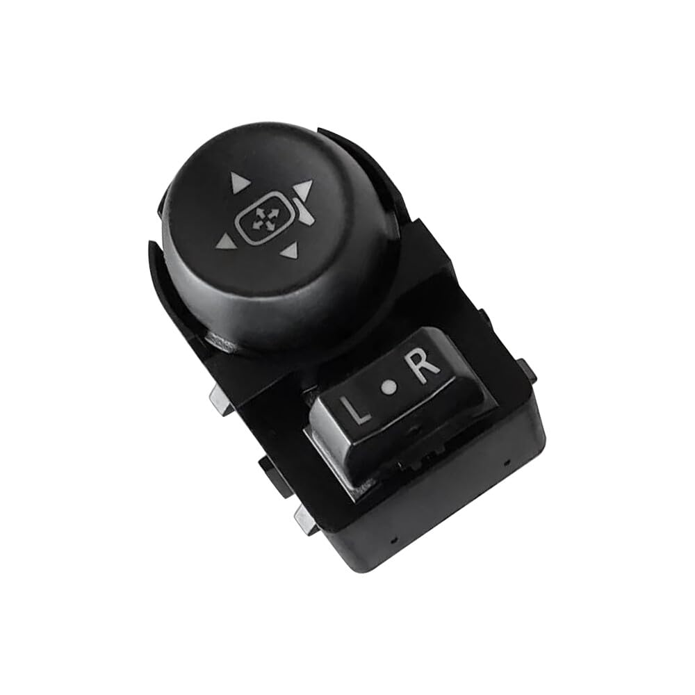 ya 13 9.15 baidi Driver Power Mirror Control Switch for 2016-2020 Envision 22934612 Black Plastic