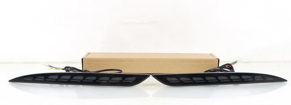 ya 10 9.16 zhengce 2P Rear Bumper Fog Light Streamer Turn Signal Light Suitable for Tesla Mode