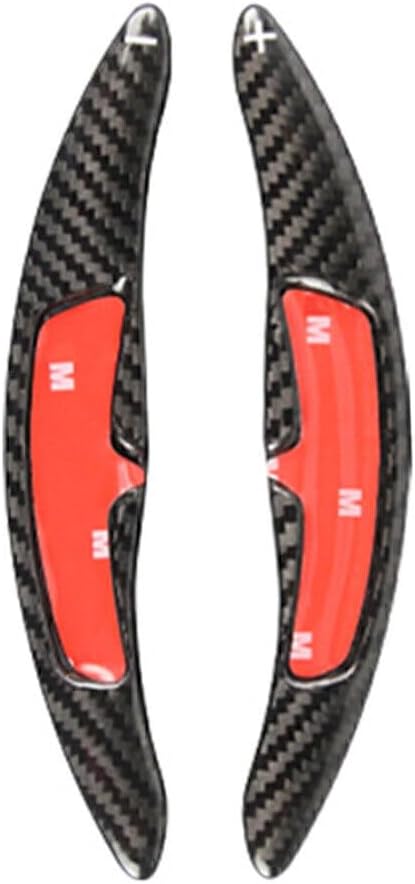 ya 5 8.24 baidi for Porsche 911 991 718 Spyder 2x Carbon Fiber Steering Wheel Paddle Shift Fit