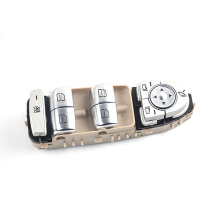 ya 4 8.8 1* Brown Front Left Power Window Switch for Mercedes E-Class CLS350 E450 E63 AMG