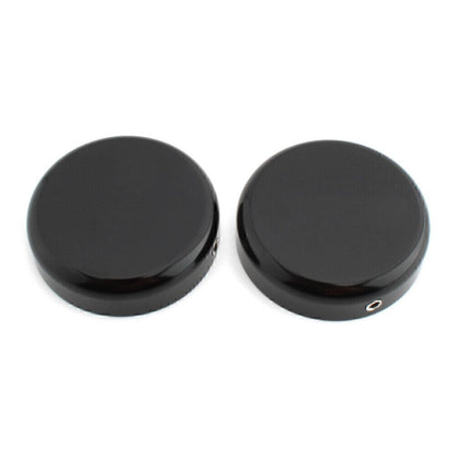ya 6 8.14 2 X Upper Fork Caps Cover for Harley SOFTAIL Street BOB 2018-2020 FXBB Black UK