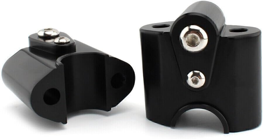 ya 15 10.19 zhengce Black Handlebar Risers Handle Bar Lift Clamp Adapters for BMW R 18