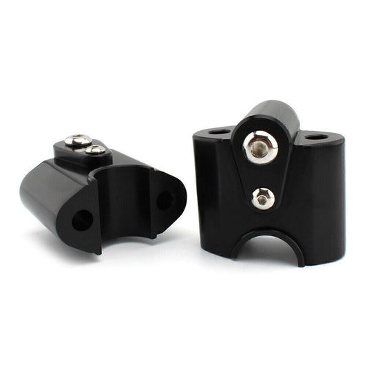 ya 4 8.8.2 Black Handlebar Risers Handle Bar Lift Clamp Adapters for BMW R 18