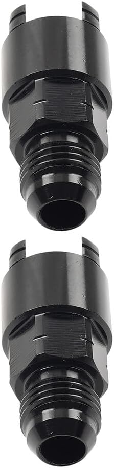 ya 10 9.16 baidi 6AN Male to 5/16 Quick Disconnect EFI Fuel Rail Adapter Fitting For GM LS