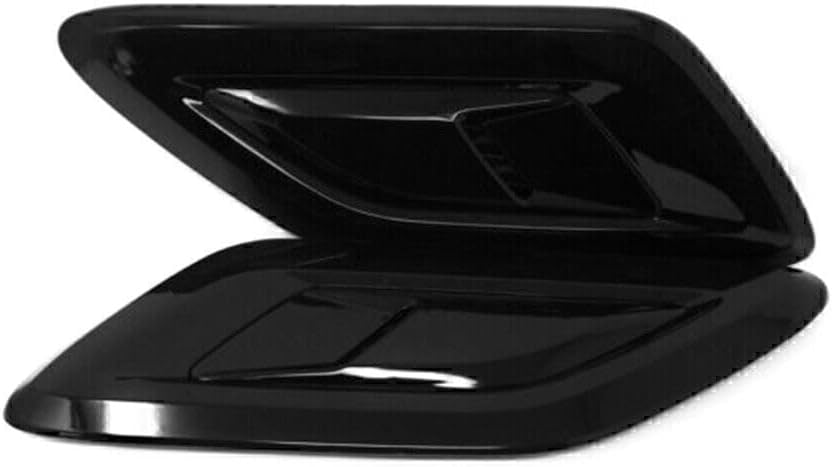 ya 4 8.14 Front Hood Upper Vents Cover Fit for Land Rover for Range Rover Sport 2018-2021 Black
