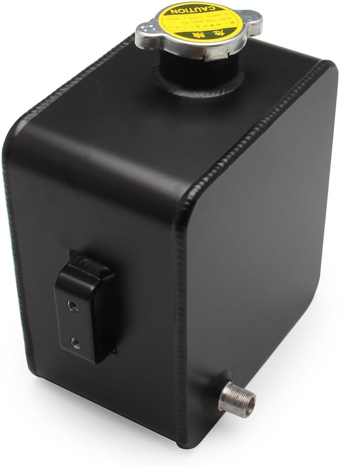 ya 10 9.16 baidi Universal Car 2.5L Water Coolant Radiator Overflow Recovery Tank Bottle Aluminum