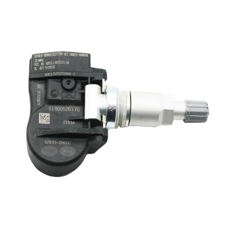 ya 3 8.24 baidi Set (4) 52933-2M000 TPMS Tire Pressure Monitoring Sensor for Hyundai for Kia 