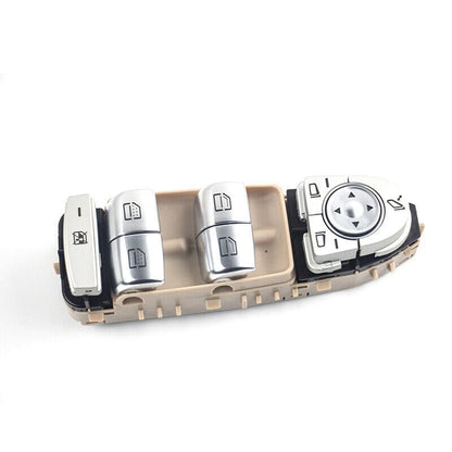 ya 4 8.8 1* Brown Front Left Power Window Switch for Mercedes E-Class CLS350 E450 E63 AMG