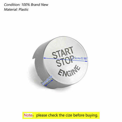 ya 23 10.7 zhengce SIL Start Stop Engine Button Switch Cover for F20 F10 F01 F48 F26 F15 F16