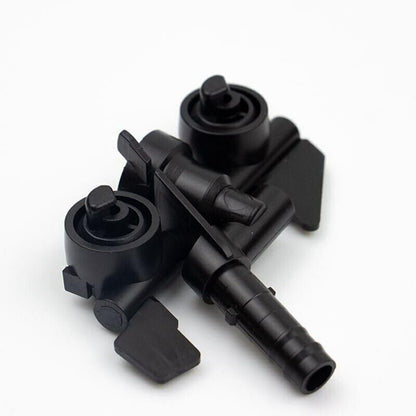 ya 4 8.24 baidi 1 Double Headlight Washer Spray Nozzle Headlight Sprayer for BMW 3 Series E46