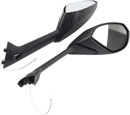 ya 2 8.15 Rear View Mirror W/Turn Signal for Ducati Panigale 1199 1199S 1199R 899 12-2015