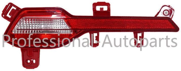 ya 4 8.24 baidi 2Pcs Rear L&R Bumper Reflector lamps Tail Light for Hyundai Sonata 2020 2021
