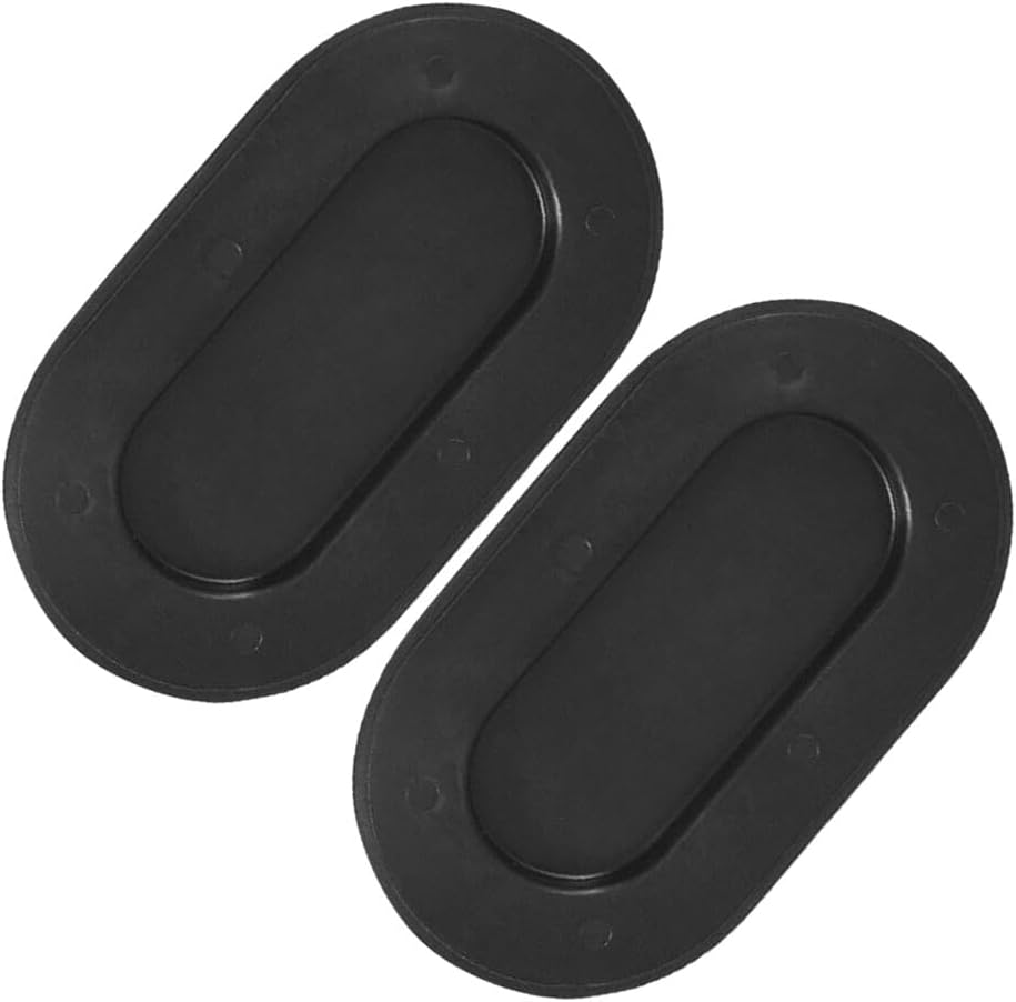 ya 5 8.10 2Pcs Truck Bed Oval Drain Plug Cover Cap for 2017-2018 F-250 F-350 Super Duty
