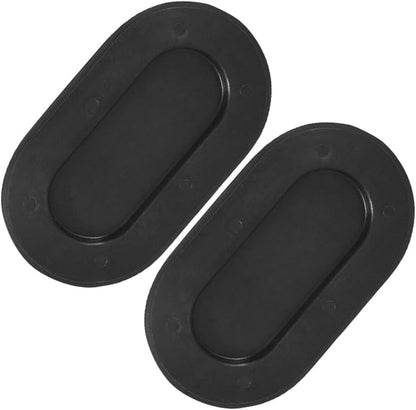 ya 5 8.10 2Pcs Truck Bed Oval Drain Plug Cover Cap for 2017-2018 F-250 F-350 Super Duty