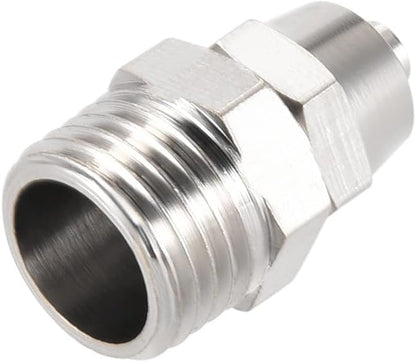 ya 14 9.20 baidi Re ble Fitting, 1/4 G Male x 13/64 Hose ID Quick Coupler Air Hose Plug 4pcs-1