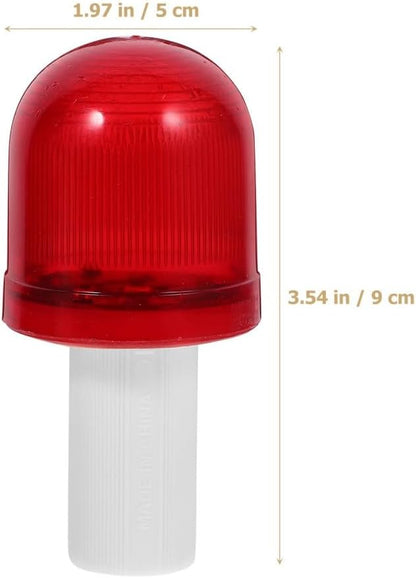 ya 13 9.15 baidi 4pcs Traffic Light Traffic Cone Topper Warning Light Traffic Flashing Lights