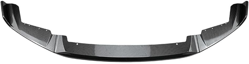 ya 2 8.15 CS Style Front Bumper Spoiler Lip for BMW F87 M2 2016-2021 Carbon Fiber Black