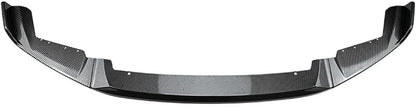 ya 2 8.15 CS Style Front Bumper Spoiler Lip for BMW F87 M2 2016-2021 Carbon Fiber Black
