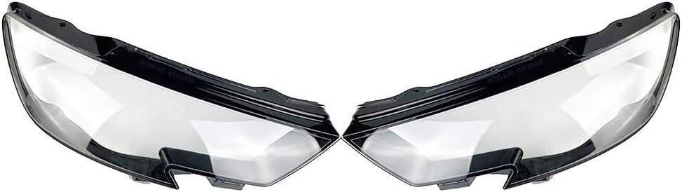 ya 10 9.16 zhengce Pair Auto Shell Clear Lampshade Headlight Lens Cover Fit for Audi A3 2017-2