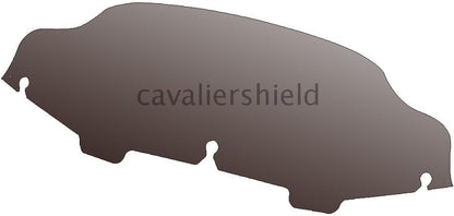 ya 23 10.7 baidi 4 Color Wave 6 Windshield Windscreen for Harley Touring Electra Glide 96-13 US