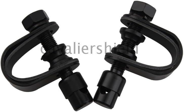 ya 13 9.15 baidi Motorcycle Black Rearview Round Mirrors 25mm Adapter Clamp for Harley Cafe Racer