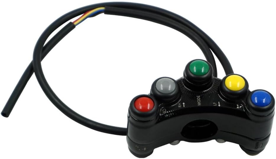 ya 4 8.14 7/8 22mm Motorcycle Switches Handlebar Control Switch Button ON OFF Start Kill