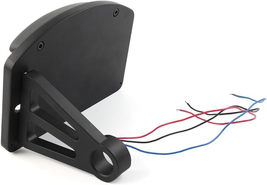 ya 10 9.16 zhengce LED Side Mount License Plate Tail Brake Light For Harley Dyna Softail FX Cu