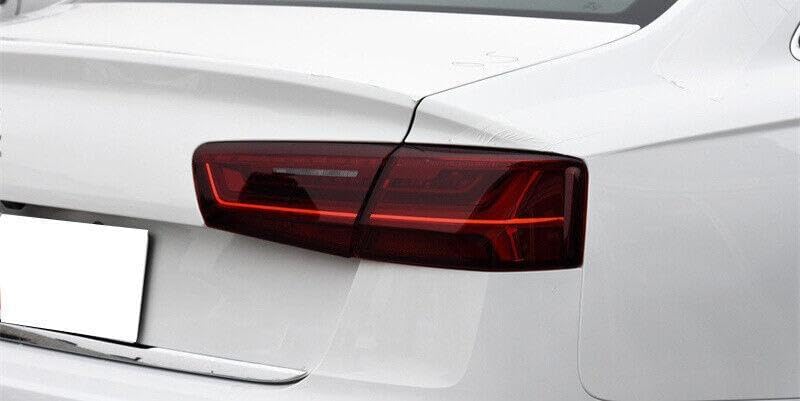 ya 10 9.16 zhengce 1PCS Right Side Outside Rear Tail Lights Lamp Cover Fit for Audi A6 C7 2016