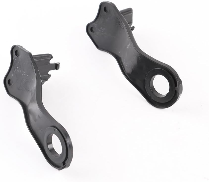 ya 9 10.24 2Pcs Halogen Headlight Bracket Repair Left+Right For 5 Series E60 E61 2003-2010