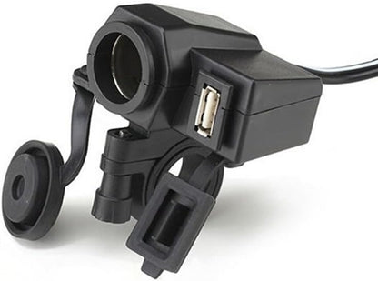 ya 6 8.14 Waterproof power socket USB motorcycle cigarette lighter adapter socket for Charger