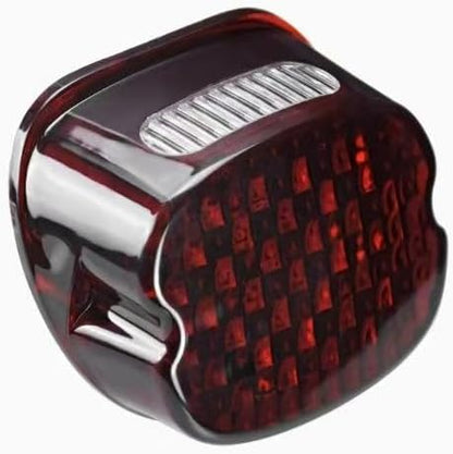 ya 10 9.16 zhengce LED Rear Tail Light Brake Red Harley Touring Dyna Glide Softail Sportster X