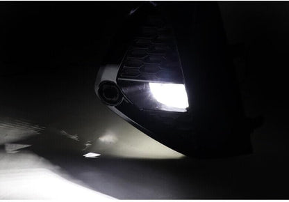 ya 2 8.15 A pair of front bumper LED fog lights with chrome f for Ram e and coil suitable for 2019-2020 Murano SL SV