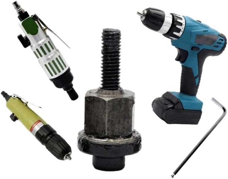 ya 26 10.21 baidi Rivet Nut Drill Adapter Tool Riveting Manual Threaded Hand Riveter Tips 5PCS